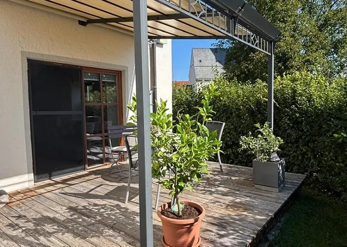 アパート Gemuetliches 50qm Mit Terrasse Und Garten Babensham